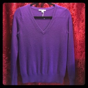 Purple Cashmere Sweater